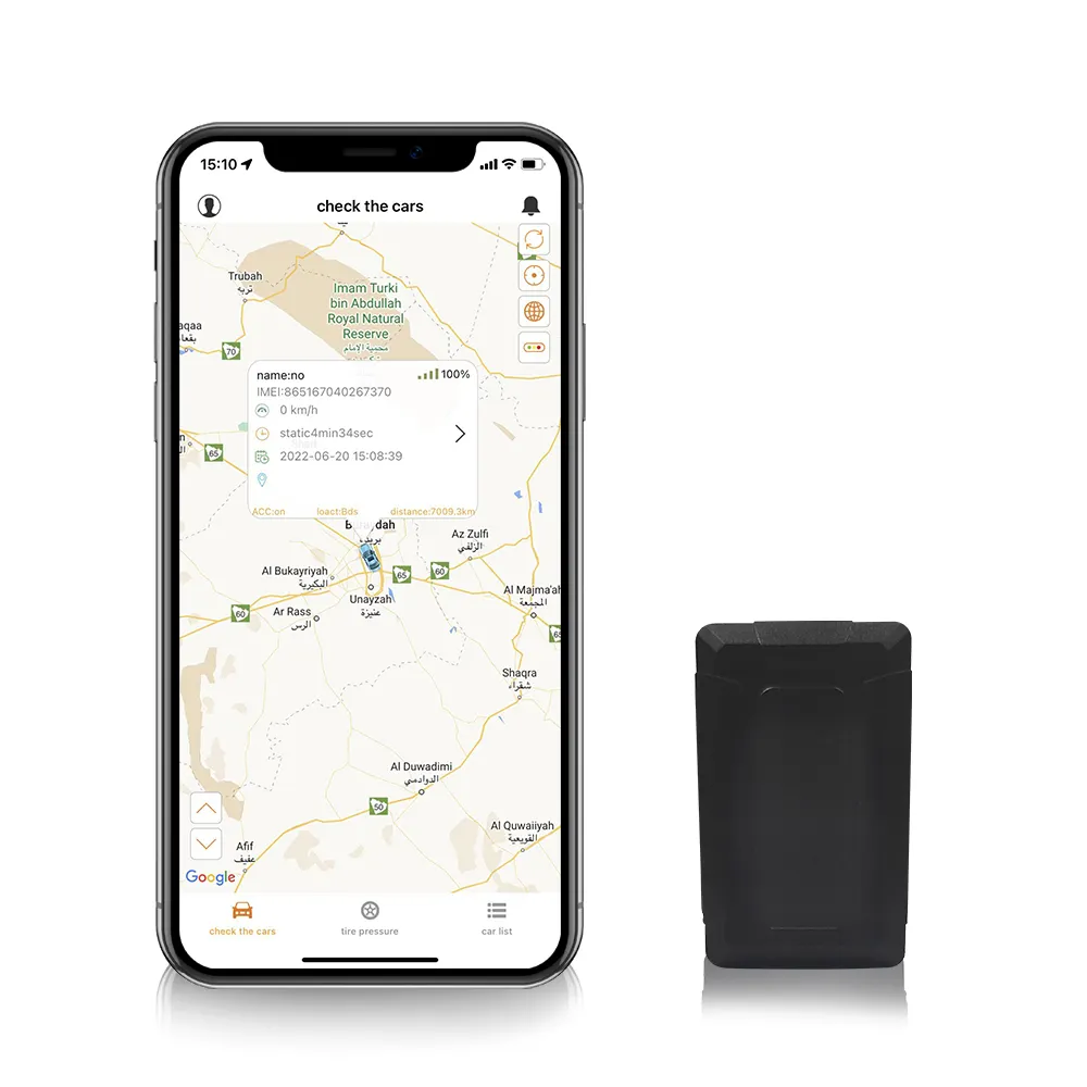 새로운 장치 무료 앱 웹 강력한 자석 휴대용 GPS 추적기 G20 사람 자동차 동물 수하물 SD 카드 오토바이 Gps 1 년
