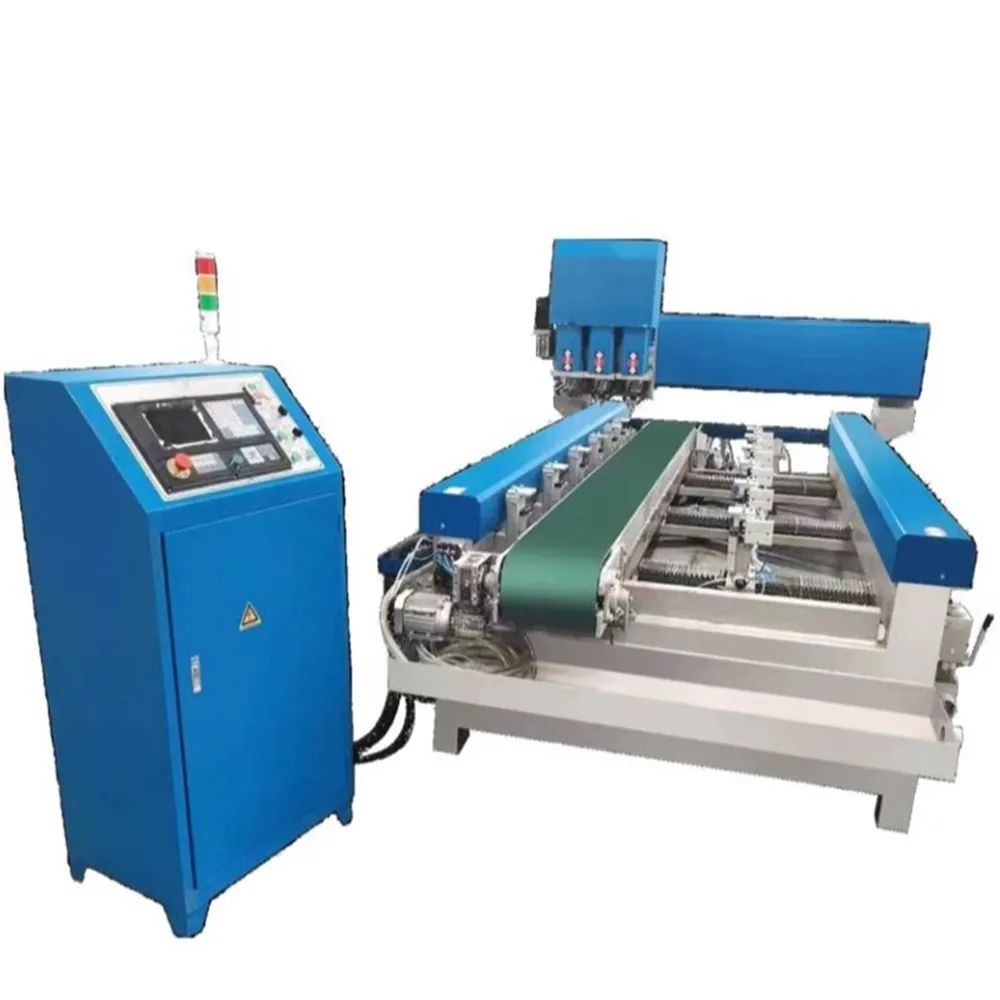3 in 1 CNC Slab Built-in Cabinet Cutting Equipment Intelligent Marble Stone Hole Opening Polishing Machine