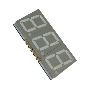 <strong>Common</strong> <strong>Cathode</strong> Gray Surface Blue 0.39&quot; 3 Digit <strong>Led</strong> 7 Segment Smd Smt Display - Product Image 2