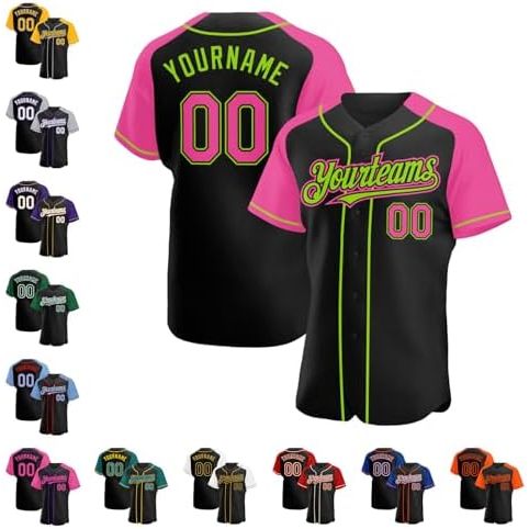 Black Pink Neon Green