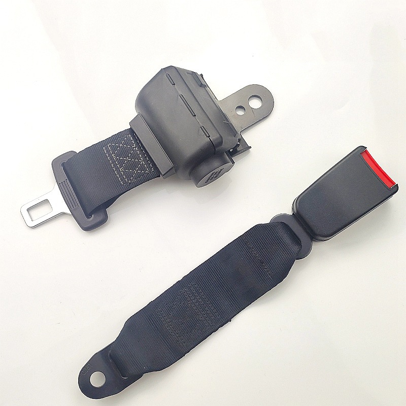 Retractor semi-cerrado de 30 cm con base de cincha semi-cubierta.