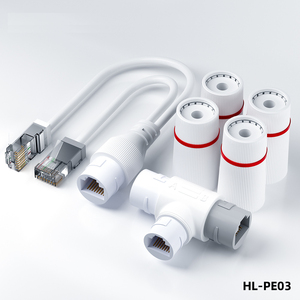 Adaptador de un cable impermeable para exteriores de doble propósito, POE divisor de red, conector RJ45 para Monitor de sistemas de vigilancia - Product Image 3