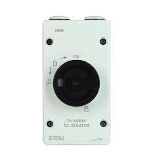 新しいデザイン32アンプ4P耐候性DCアイソレータロータリースイッチ4P切断スイッチ - Product Image 4