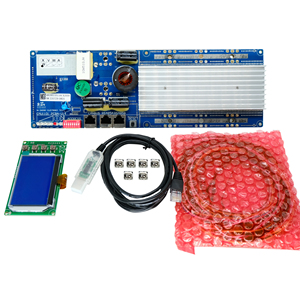 Интегральная схема EEL Smart EN BMS 16S 200A 48V Lifepo4 система управления литиевой батареей LFP BMS с ЖК-дисплеем + BT + CAN - Product Image 5