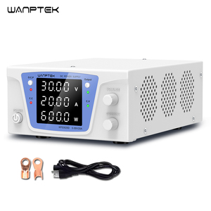 Aging 3020d WANPTEK ayarlanabilir DC stabilize güç kaynağı LED testi 30V20A pil şarj yaşlanma tezgah güç kaynağı - Product Image 1