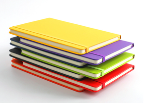 Venta al por mayor personalizado A5 PU cuero diario cuaderno correa elástica cuaderno de notas con logotipo de marca impresa cubierta de papel Bloc de notas - Product Image 5