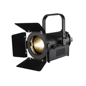 Supershow <strong>CW</strong>/WW Fan-less Fresnel Dmx Light Led Manual Zoom Cob Mini Led 200w Spotlights Fresnel Light for Studio Theater - Product Image 1