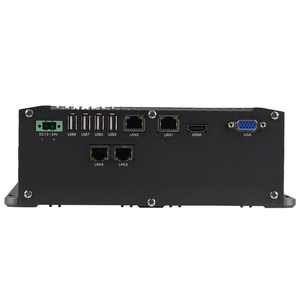 クアッドコアJ1900 2 LAN 2xCOM 8xUSBファンレスタッチ工業用防水コンピューターオープンフレーム埋め込みコントローラー - Product Image 2