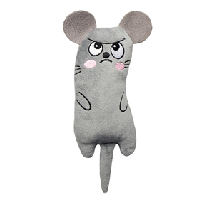Juguete para gatos Catnip Toys para gatos Catnip relleno de dibujos animados ratones gato dentición masticar juguete duradero e interactivo - Product Image 6