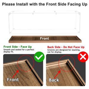 Acrylic <span class=keywords><strong>Rifle</strong></span> hiển thị trường hợp Tabletop Súng tủ cho súng trường & shotguns Saber thanh kiếm hoặc câu lạc bộ Golf Tủ giá - Product Image 2