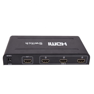 Convertidor de equipos de audio y video 1080p 3 puertos HDMI switch 3x1 HDMI switch 3 en 1 con control remoto IR - Product Image 5