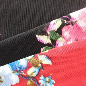 Chất lượng cao Poly lưới in 150Gsm dệt kim Polyester/bông vải cho hàng may mặc - Product Image 3