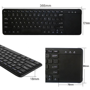 Teclado inalámbrico azerty personalizado, dispositivo con android tv 2,4G, con panel táctil, ruso, para hisense smart tv - Product Image 1