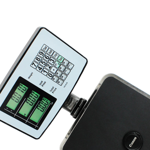 Thép không gỉ kỹ thuật số POS nền tảng quy mô LCD hiển thị bên ngoài cung cấp điện bàn phím chỉ số giá máy tính Đếm OEM - Product Image 2