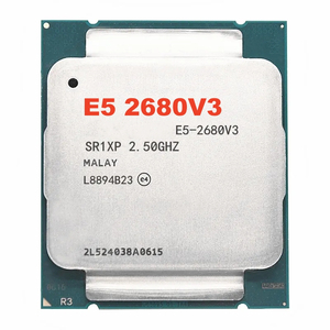 E5 2680 V3โปรเซสเซอร์2.5GHz 12Core 30MB ซ็อกเก็ต LGA 2011-3 CPU E5 2680V3 CPU E5-2680V3 cpus - Product Image 1