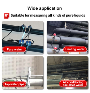 China Manufacturer <strong>Flowmeter</strong> Ultrasonic with High Performance Flow Meter - Product Image 6