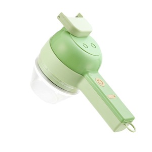 Yeni 4 in 1 kablosuz sebze kesici el elektrikli çok fonksiyonlu sarımsak Mashing mutfak robotu taşınabilir kıyıcı dilimleme - Product Image 3