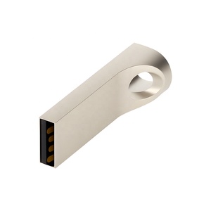 金属薄型迷你u盘与您的标志定制USB 2.0闪存 - Product Image 1