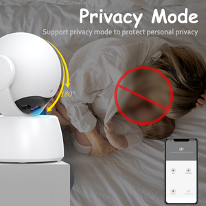 3MP高清PTZ摄像机一键式隐私模式双向音频夜视运动检测带隐私模式的室内PTZ摄像机 - Product Image 6