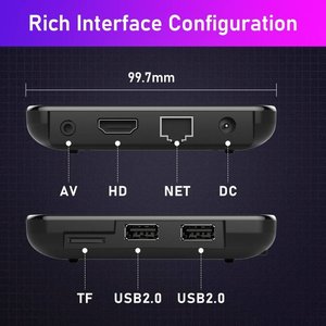 Phổ biến nhất H96 Max W2 Amlogic s905w2 2GB 16GB 4K Ultra HD <span class=keywords><strong>Android</strong></span> 11 <span class=keywords><strong>TV</strong></span> <span class=keywords><strong>Box</strong></span> - Product Image 6