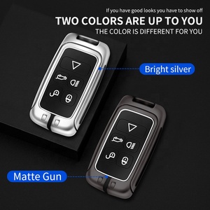5 ปุ่มรถ Remote Key Fob กรณีเชลล์สําหรับ Land Rover Range Rover Evoque แจ๊กัวร์ E-PACE XF XJL กรณีรถ - Product Image 4