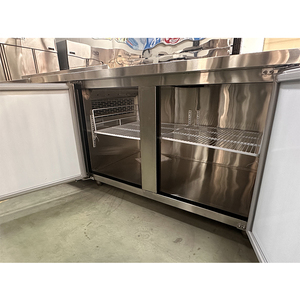 Factory Manufacture Work Bench Cooler Freezer Underbench Fridge Prep Table Kitchen Refrigerator <strong>Under</strong> Counter <strong>Chiller</strong> - Product Image 4