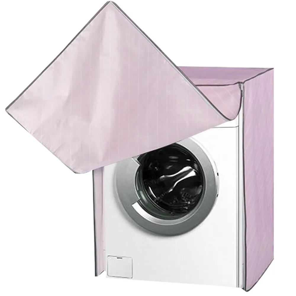 カスタム190Tポリエステル標準サイズジッパー防水防塵洗濯機洗濯機/乾燥機カバーフロントローディング用