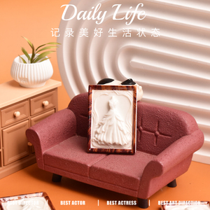 Thu nhỏ ảnh cưới khung nhựa flatback Cabochon cho Diy kem keo phụ kiện mini cảnh trang trí - Product Image 5