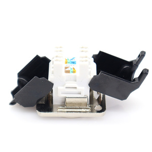 Módulo de red de montaje en panel tipo D RJ45 para enchufe de conexión directa para módulos de doble paso Superclass 5