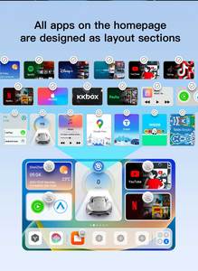 Ushilife không dây xe chơi TV không dây Android 11 ai hộp Carplay Smartbox cho HD đầu ra Youtube Apple Carplay - Product Image 3