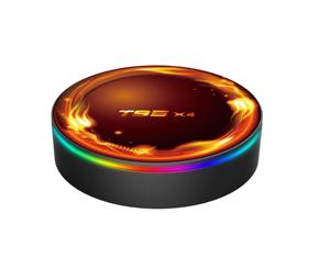 Yeni RGB ışık T95X4 Android 11 TV kutusu Amlogic S905X4 4GB RAM 32B 64GB AV1 av8 K çözme 4K medya oynatıcı IPTV akıllı TV kutusu - Product Image 4