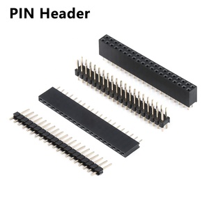 2.54 Female <strong>Header</strong> DIP Double Row Right Angle 2.54 mm Pin <strong>Header</strong> Pitch <strong>2Pin</strong>-40Pin Board to Board 180 Degree Female 40 Pin <strong>Header</strong> - Product Image 5