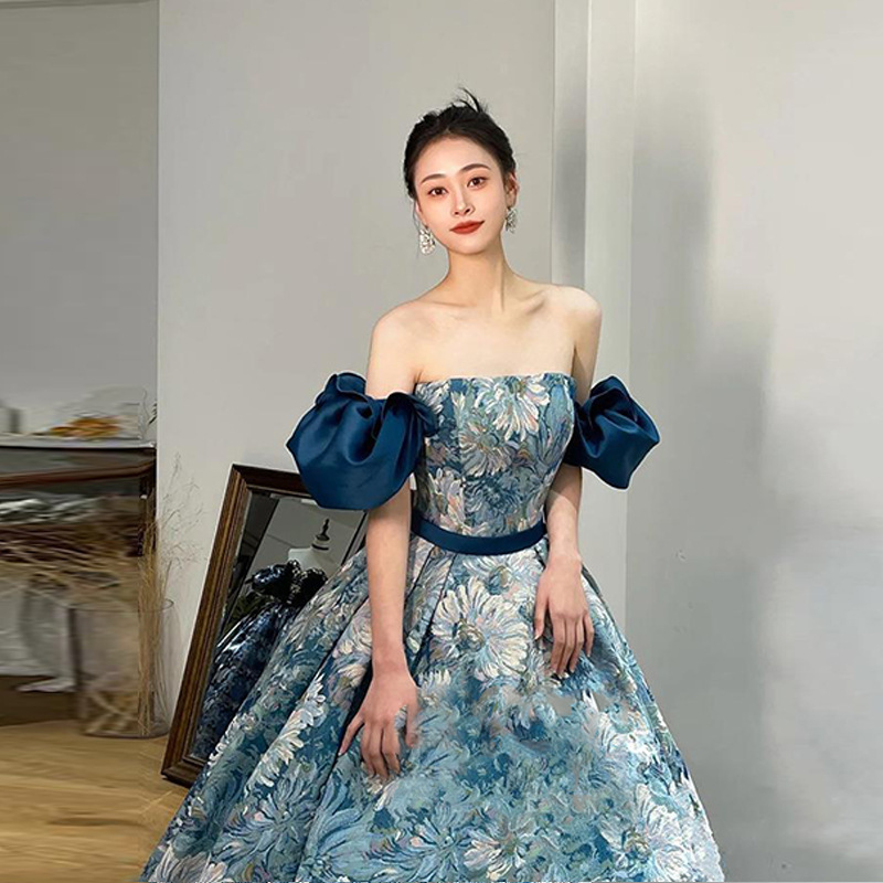 floor-length straps