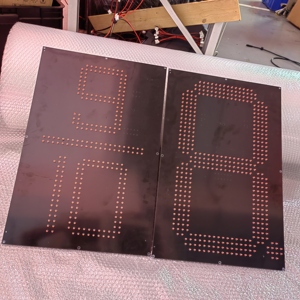 WiFi RF telecomando 7 segmento PCB numero digitale modulo olio Display prezzo per la stazione di servizio LED segno Display Digital Signage - Product Image 4
