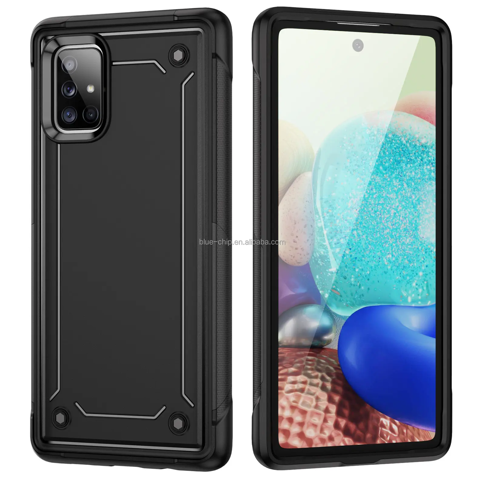 Custodie per cellulari Android in TPU antiurto duro antiurto in Silicone di design multifunzionale di buona qualità per Samsung A71 5G