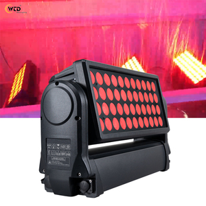 AOPU 44X10W RGBW 4IN1 LED Strobe sahne vokal konser için yıkama ışık hareketli - Product Image 1