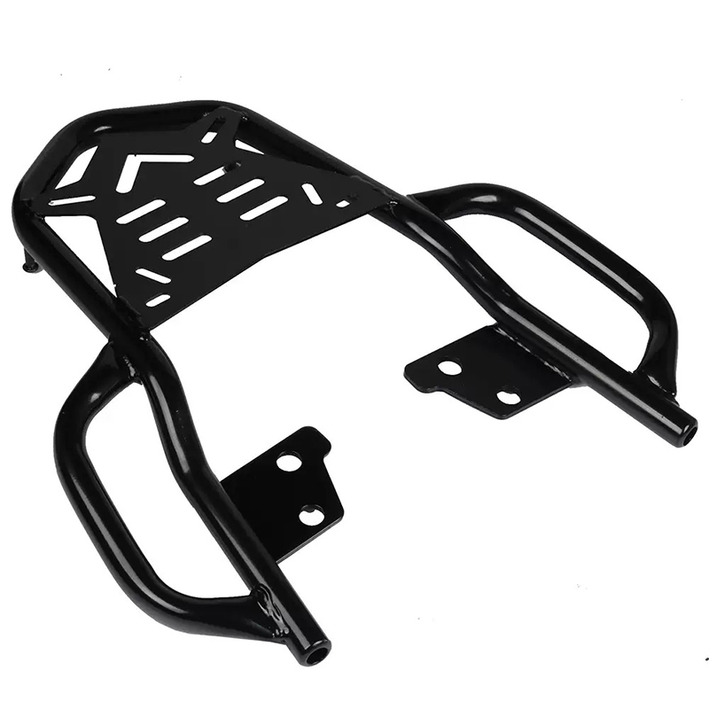 Portaequipajes trasero de acero al carbono negro para VOGE SR4Max