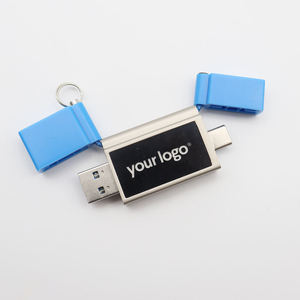 มินิโลหะ Type-C 2-in-1 USB แฟลชไดรฟ์128GB 1TB พร้อม Light-up pendrive USB ประเภทอินเตอร์เฟซ3.0 - Product Image 4