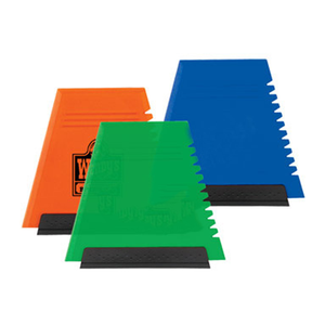 Mini nhựa xe kính chắn gió hình thang Ice scraper với biểu tượng tùy chỉnh - Product Image 6