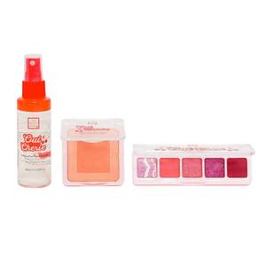 Customized Vegan Pigment Eyeshadow Blush <strong>Set</strong> With Waterproof and Long Lasting Formula With Setting Spray Gift Box <strong>Set</strong> for Women - Product Image 3