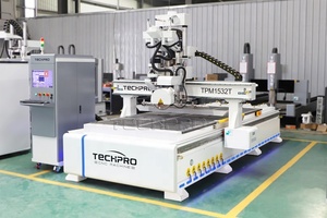Enrutador Cnc ATC de 3 ejes 1325 al mejor precio, cambio de herramienta automático, fabricación de muebles de madera, máquina anidadora ATC con hoja de sierra - Product Image 2