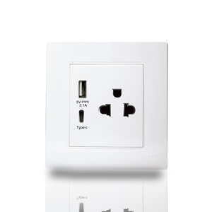 ARTDNA防爆电源英国插座意大利16a型单Schuko插座，带2个Usb - Product Image 1