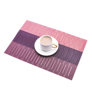 餐桌用耐用聚氯乙烯餐垫可洗防滑餐垫厨房用耐热餐垫 - Product Image 4