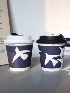 Hot bán tùy chỉnh logo in lấy đi đôi tường Cà Phê Cốc giấy từ cốc giấy nhà máy 8oz 10oz 12oz 16oz - Product Image 5