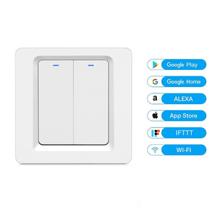 Tuya Wifi Smart interruttore della luce, neutro senza filo neutro, parete Touch interruttore per la casa intelligente compatibile con Google casa Alexa