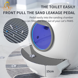 EUR VET Luxus Automatische selbst reinigende Haustier toilette Katzen toilette Wifi App Control Selbst reinigend für Katzen Lades trom quelle