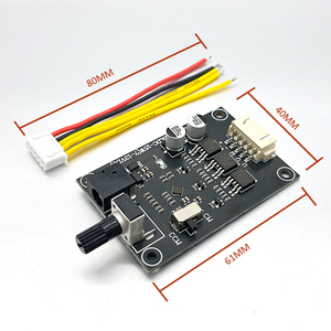 ブラシレスモーター用ITO DC7-13VPCBAモータードライバーPWMスピードスイッチミニコントローラーボード - Product Image 1