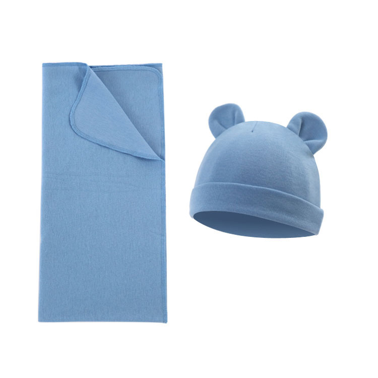 Sky blue (wrapping towel + rice)