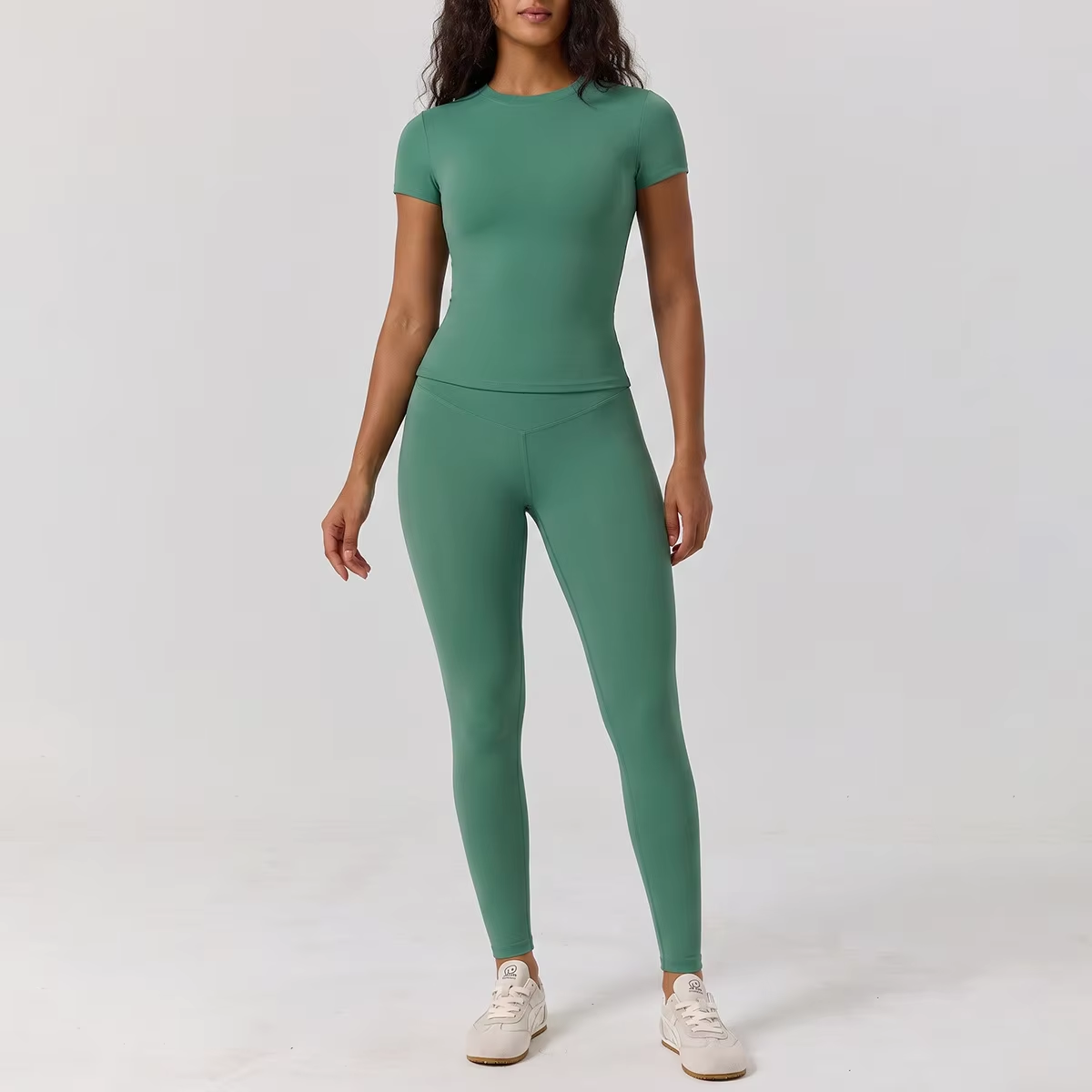Pantalon manches courtes vert Neptunus