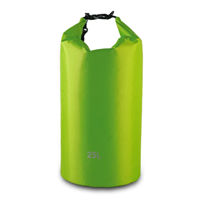 Özel kamp yürüyüş 5L 10L 20L 30L PVC spor su geçirmez kuru çanta hafif yüzen botla seyahat için